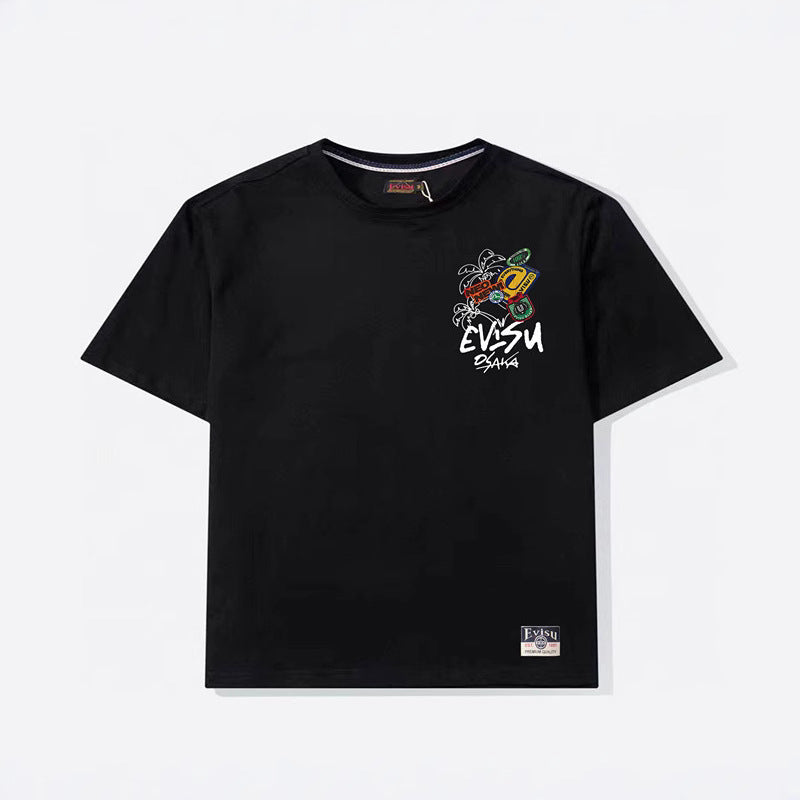 2026 Evisu Men's New T-Shirt