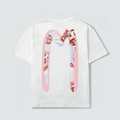 2026 Evisu Men's  New T-Shirt