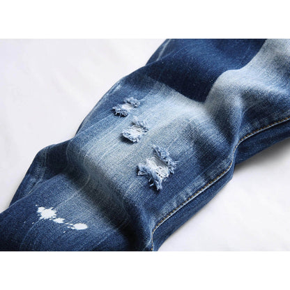 2026 New Men's Ink Splash Jeans